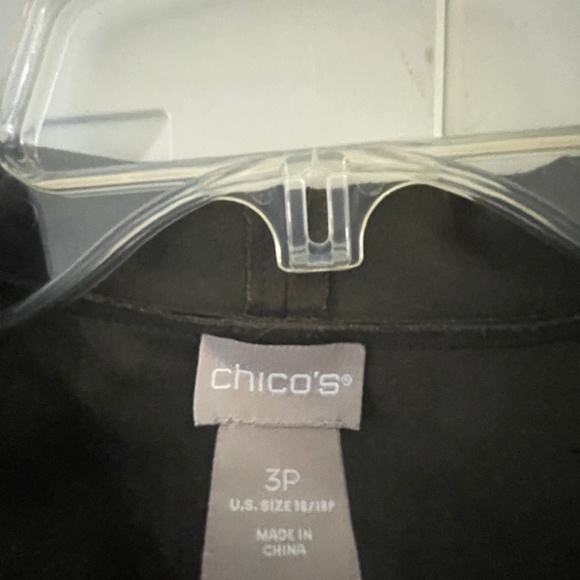 Chicos faux suede drape jacket - Picture 1 of 2